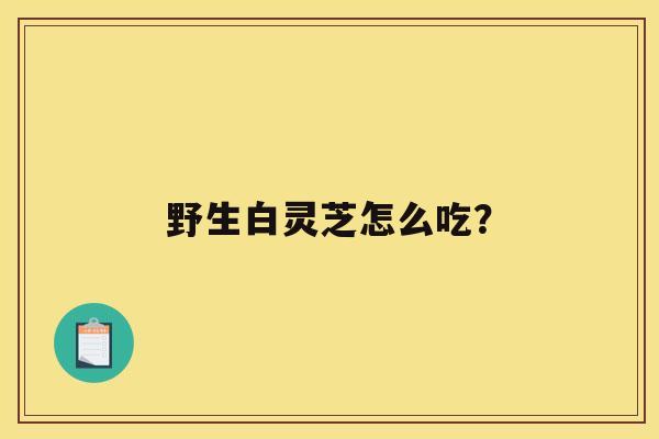 野生白灵芝怎么吃？