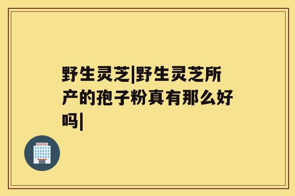 野生灵芝|野生灵芝所产的孢子粉真有那么好吗| 野生灵芝|野生灵芝所产的孢子粉真有那么好吗|