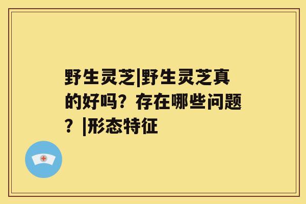 野生灵芝|野生灵芝真的好吗？存在哪些问题？|形态特征