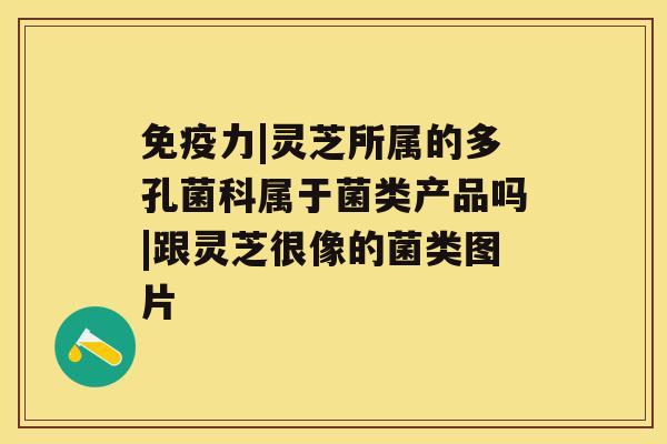 免疫力|灵芝所属的多孔菌科属于菌类产品吗|跟灵芝很像的菌类图片 免疫力|灵芝所属的多孔菌科属于菌类产品吗|跟灵芝很像的菌类图片