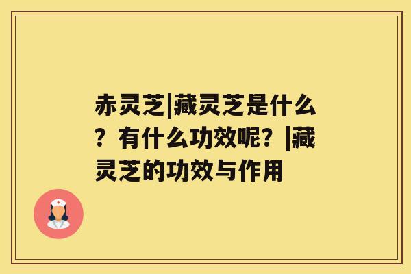 赤灵芝|藏灵芝是什么？有什么功效呢？|藏灵芝的功效与作用