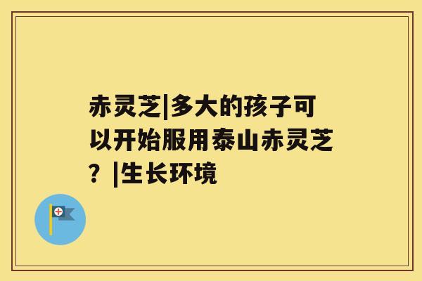 赤灵芝|多大的孩子可以开始服用泰山赤灵芝?|生长环境 赤灵芝|多大的孩子可以开始服用泰山赤灵芝?|生长环境