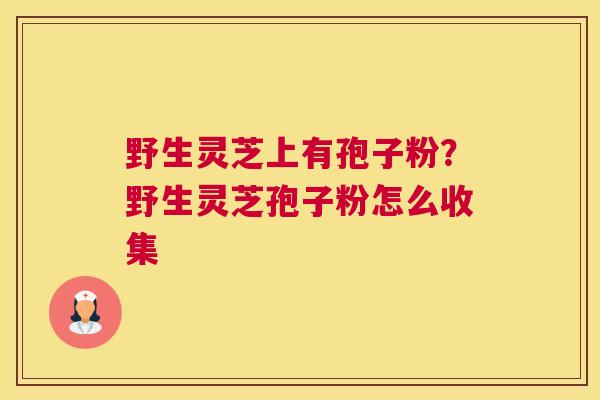 野生灵芝上有孢子粉？野生灵芝孢子粉怎么收集