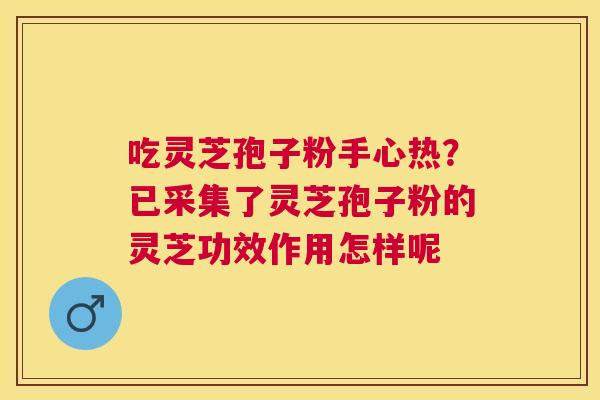 吃灵芝孢子粉手心热？已采集了灵芝孢子粉的灵芝功效作用怎样呢