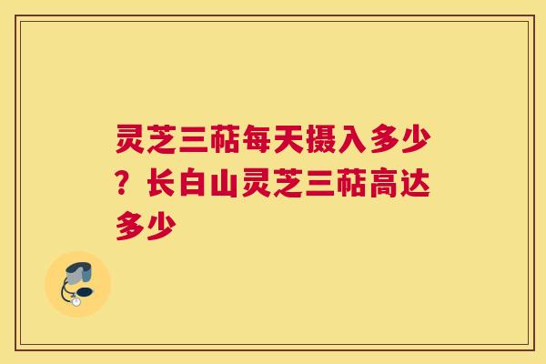灵芝三萜每天摄入多少？长白山灵芝三萜高达多少