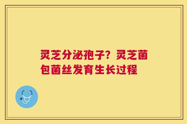 灵芝分泌孢子？灵芝菌包菌丝发育生长过程