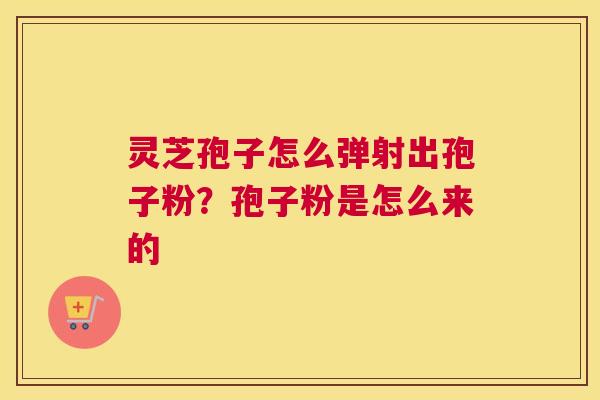 灵芝孢子怎么弹射出孢子粉？孢子粉是怎么来的