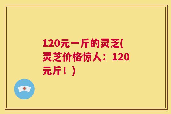 120元一斤的灵芝(灵芝价格惊人：120元斤！)