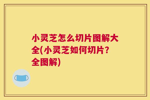小灵芝怎么切片图解大全(小灵芝如何切片？全图解)