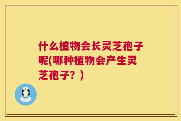 什么植物会长灵芝孢子呢(哪种植物会产生灵芝孢子？)