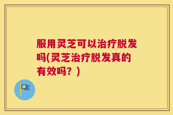 服用灵芝可以治疗脱发吗(灵芝治疗脱发真的有效吗?) 服用灵芝可以治疗脱发吗(灵芝治疗脱发真的有效吗?)