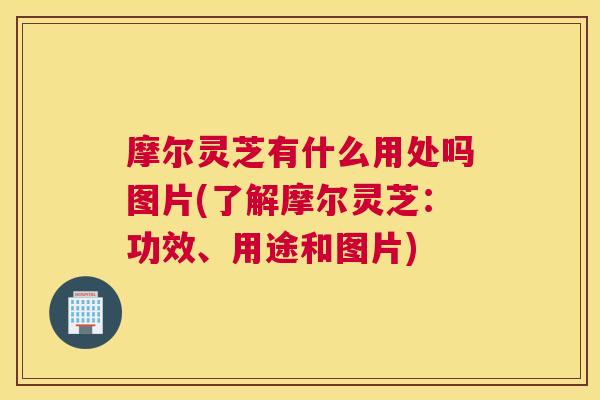 摩尔灵芝有什么用处吗图片(了解摩尔灵芝:功效、用途和图片) 摩尔灵芝有什么用处吗图片(了解摩尔灵芝:功效、用途和图片)