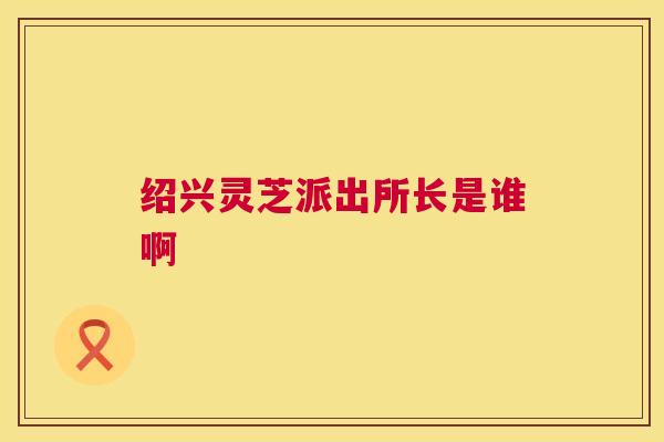 绍兴灵芝派出所长是谁啊 绍兴灵芝派出所长是谁啊