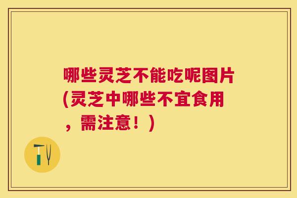 哪些灵芝不能吃呢图片(灵芝中哪些不宜食用，需注意！)