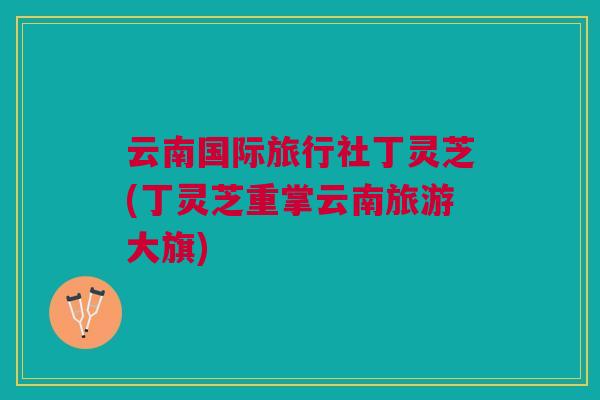 云南国际旅行社丁灵芝(丁灵芝重掌云南旅游大旗)