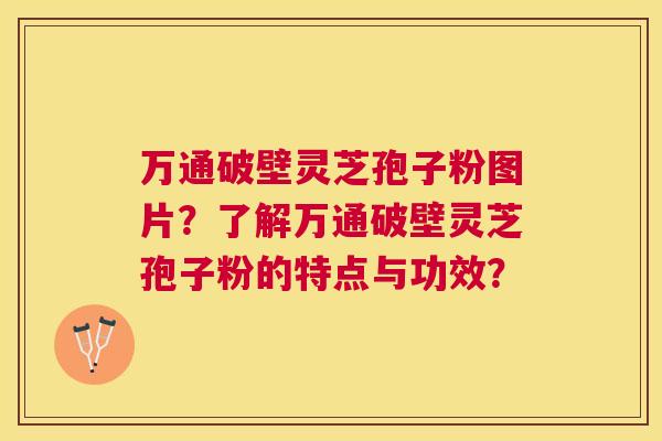 万通破壁灵芝孢子粉图片？了解万通破壁灵芝孢子粉的特点与功效？