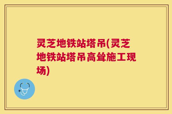 灵芝地铁站塔吊(灵芝地铁站塔吊高耸施工现场) 灵芝地铁站塔吊(灵芝地铁站塔吊高耸施工现场)