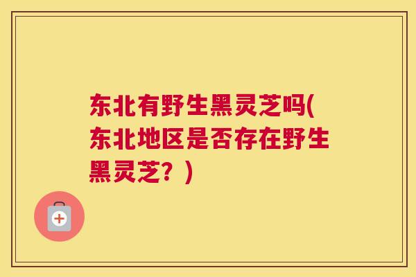 东北有野生黑灵芝吗(东北地区是否存在野生黑灵芝？)
