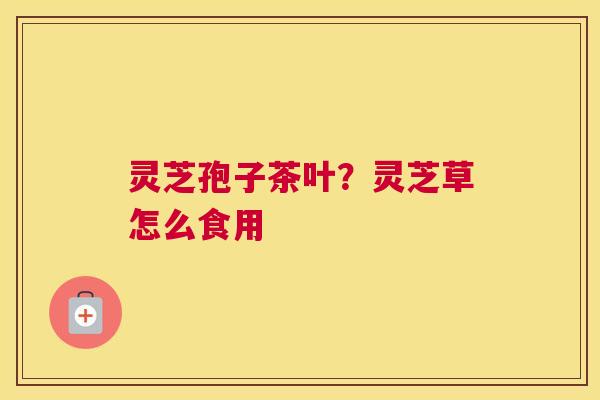 灵芝孢子茶叶？灵芝草怎么食用