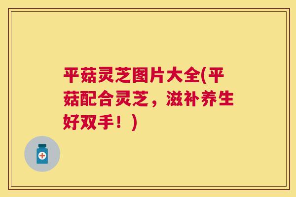 平菇灵芝图片大全(平菇配合灵芝,滋补养生好双手!) 平菇灵芝图片大全(平菇配合灵芝,滋补养生好双手!)