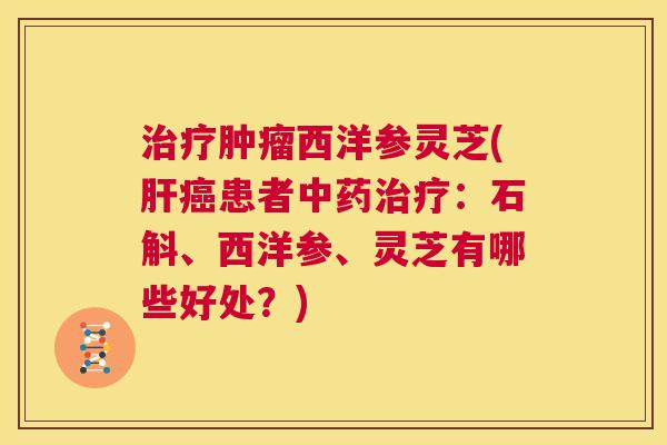 西洋参灵芝(患者:石斛、西洋参、灵芝有哪些好处?) 西洋参灵芝(患者:石斛、西洋参、灵芝有哪些好处?)