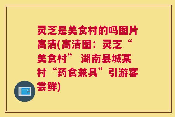 灵芝是美食村的吗图片高清(高清图：灵芝“美食村” 湖南县城某村“药食兼具”引游客尝鲜)