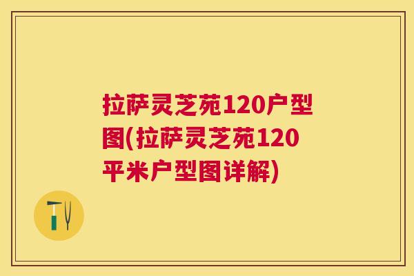 拉萨灵芝苑120户型图(拉萨灵芝苑120平米户型图详解)