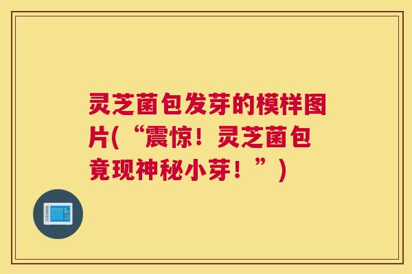 灵芝菌包发芽的模样图片(“震惊！灵芝菌包竟现神秘小芽！”)