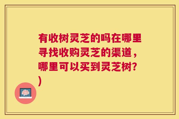 有收树灵芝的吗在哪里寻找收购灵芝的渠道，哪里可以买到灵芝树？)
