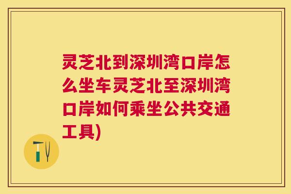 灵芝北到深圳湾口岸怎么坐车灵芝北至深圳湾口岸如何乘坐公共交通工具)