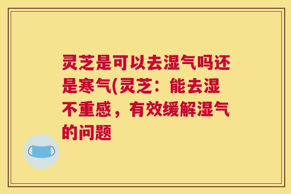 灵芝是可以去湿气吗还是寒气(灵芝：能去湿不重感，有效缓解湿气的问题