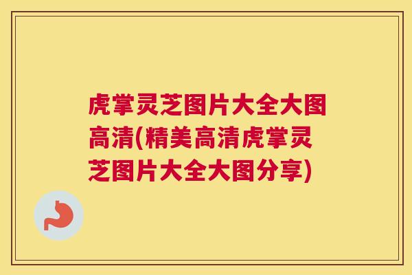 虎掌灵芝图片大全大图高清(精美高清虎掌灵芝图片大全大图分享)