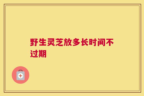 野生灵芝放多长时间不过期