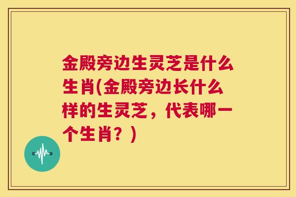 金殿旁边生灵芝是什么生肖(金殿旁边长什么样的生灵芝，代表哪一个生肖？)
