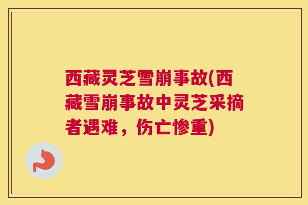 西藏灵芝雪崩事故(西藏雪崩事故中灵芝采摘者遇难，伤亡惨重)