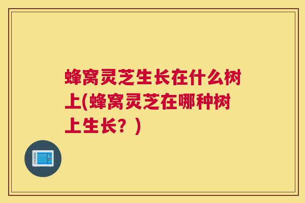 蜂窝灵芝生长在什么树上(蜂窝灵芝在哪种树上生长?) 蜂窝灵芝生长在什么树上(蜂窝灵芝在哪种树上生长?)